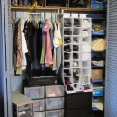 Maxing Out the Closet {Melissa's 350 Sq Ft Apt}