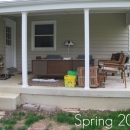 Whatever happened to that Redneck Porch?  {Before & After, part 1}