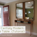 How-To: Build a mid-century style sofa table