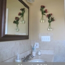 Bathroom Decor and Organization Update & Wall-Mounted Vase Review
