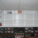Janery Studio Makeover Part 8: Faux Built-In Shelves Complete!