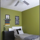 Disguising Ugly Ceiling Fans in Rental Apartment