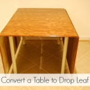 Studio Update, Part 14: Converting My Sewing Table to Drop-Leaf