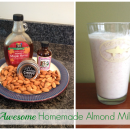 Homemade Almond Milk: A tasty, healthy snack