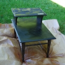 DIY Project Fail: Two-Tone Mid-Century End Table
