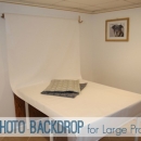 A DIY Backdrop for Large Product Photos