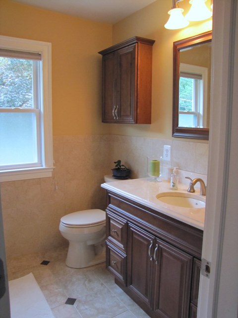 Easy Kitchen & Bathroom Upgrade - The Borrowed AbodeThe Borrowed Abode