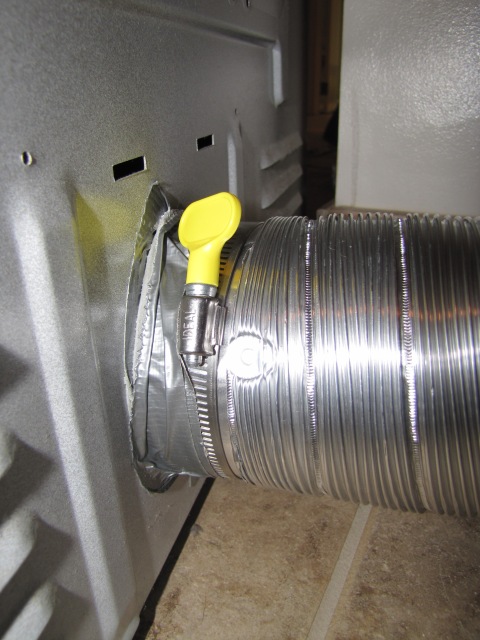 Using a dryer without deals a vent hose