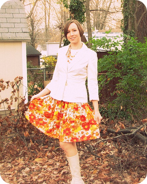 Re Fashion Vintage Fall Skirt The Borrowed AbodeThe Borrowed Abode