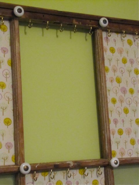 DIY Fashion, Vintage Frame Earring Holder