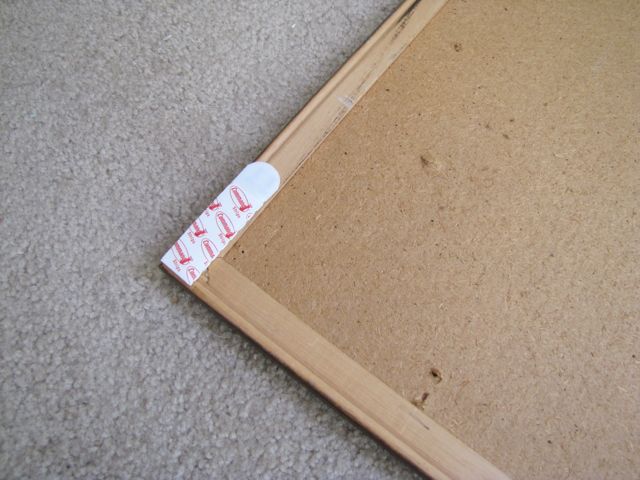 Command Adhesive Velcro Hanging Cork Board