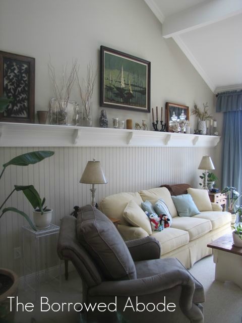 Divine Decor: Jackie's "Modern Cottage" Living Room - The Borrowed