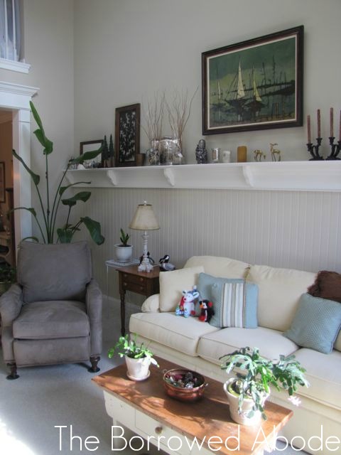 Modern Cottage Decorating Living Room