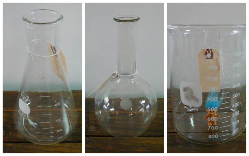 Vintage Pyrex Lab Beakers Just L