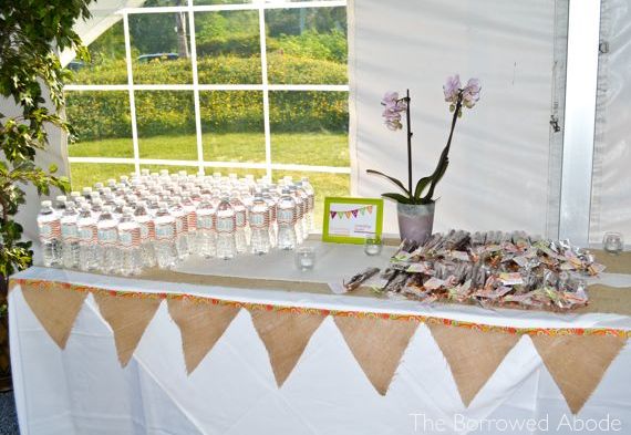 Wedding Favor Table