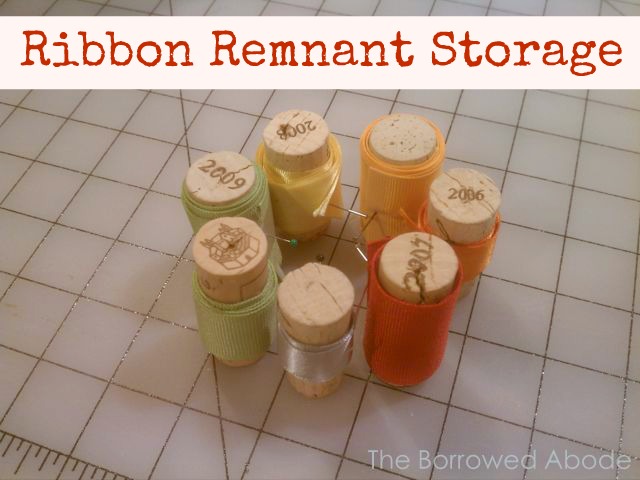 Ribbon Remnant Storage Idea