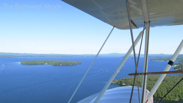 Biplane Ride Lake Winnipesaukee NH 1