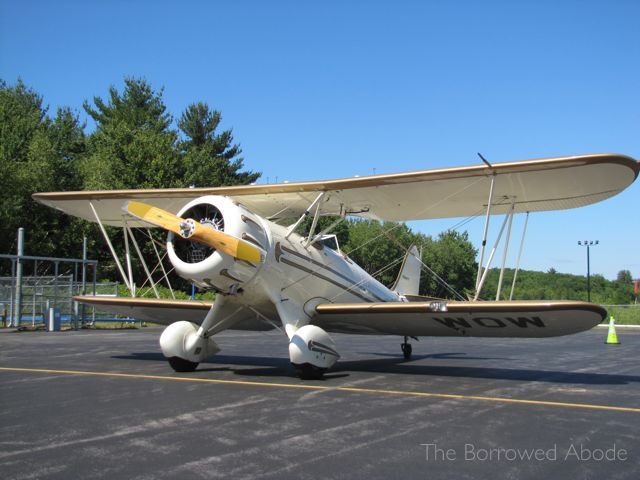 Waco YMF Biplane Ride New Hampshire