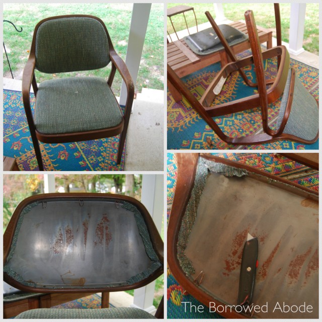 Knoll Chair Progress | TheBorrowedAbode.com