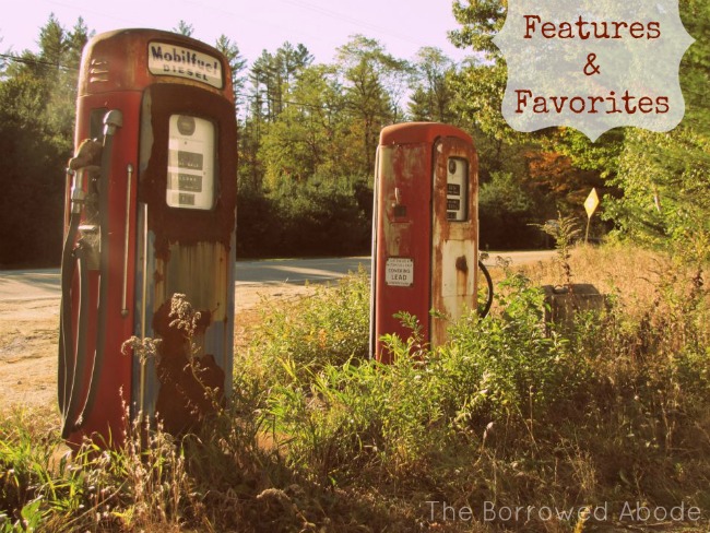 Vintage Gas Pump Features & Favorites | TheBorrowedAbode.com