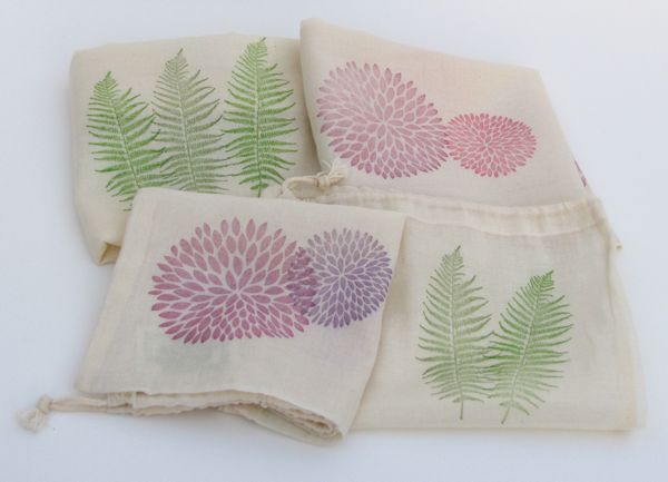 Janery Reusable Cotton Produce Bags