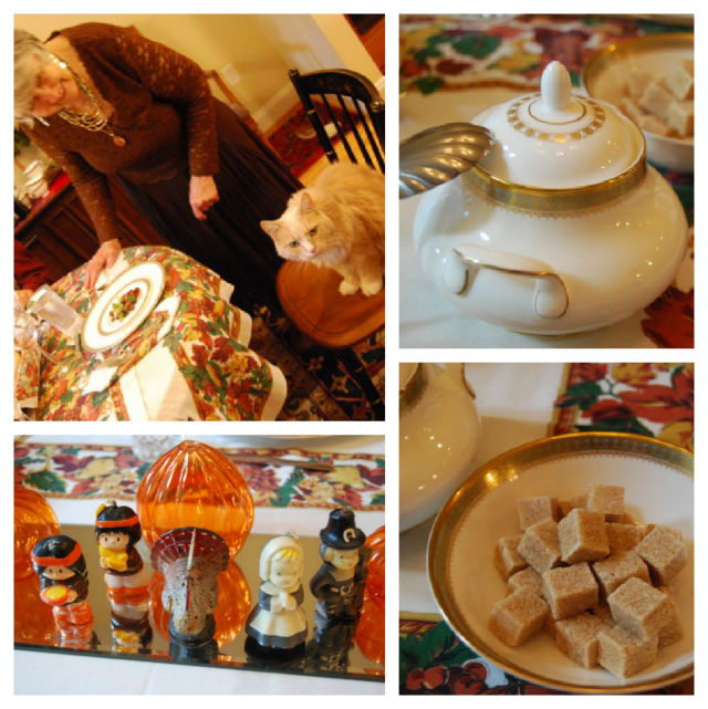 Thanksgiving Table Collage 2012 | The Borrowed Abode