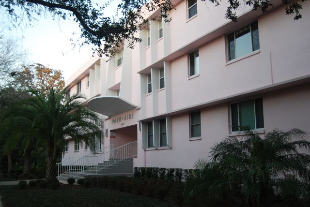 Park Aire Art Deco Apartments Winter Park FL | The Borrowed Abode
