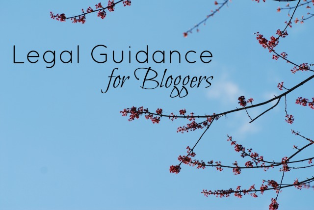 Legal Tips for Bloggers | The Borrowed Abode