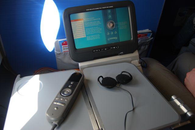 Airplane Personal TV | The Borrowed Abode