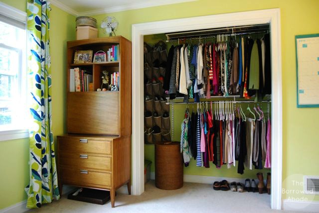 Rental Home Tour:  My Closet | The Borrowed Abode