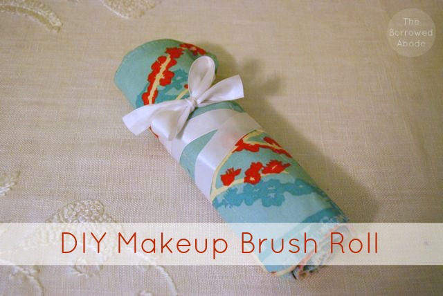 DIY Travel Makeup Brush Roll - Life After Laundry