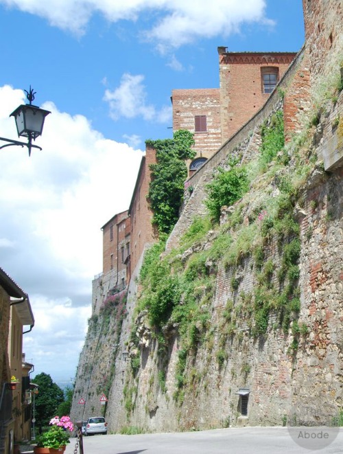 Montepulciano Old Town Wall Tuscany