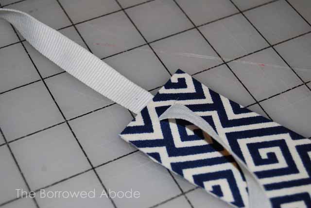 Stitch It: Embellished Flour Sack Towels - The Borrowed AbodeThe Borrowed  Abode