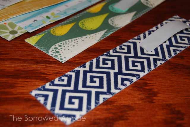 Handmade Stocking Stuffer Gift: Fabric Scrap Bookmarks - The Borrowed  AbodeThe Borrowed Abode