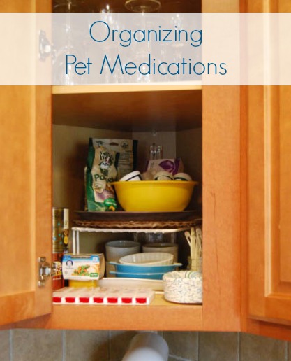 Organizing Pet Medications