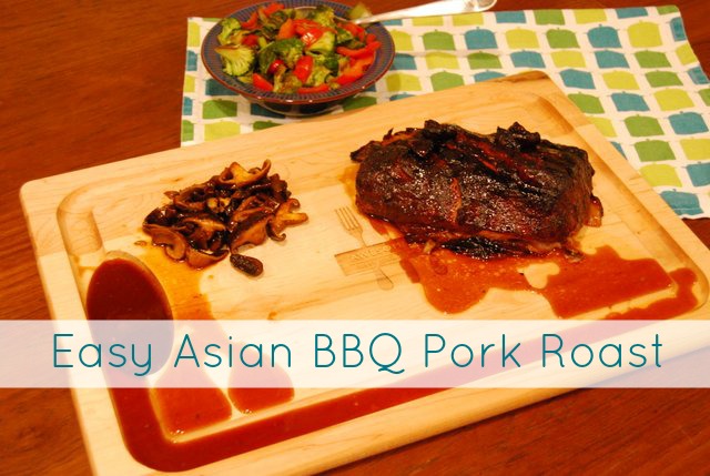 Easy Asian BBQ Pork Roast