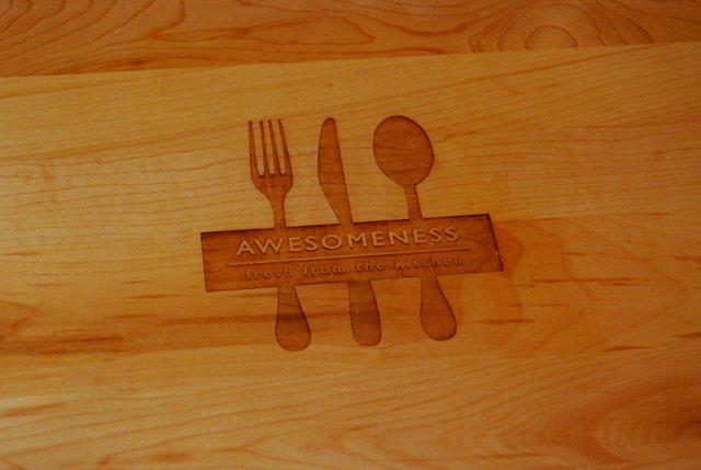 Awesomeness Personalized Cutting Board from Red Envelope