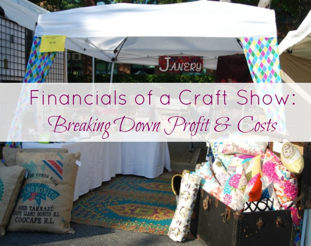 Profit and Costs of a Craft Show