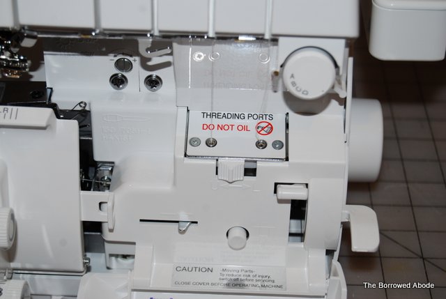 Babylock Imagine Serger Jet Air Threading