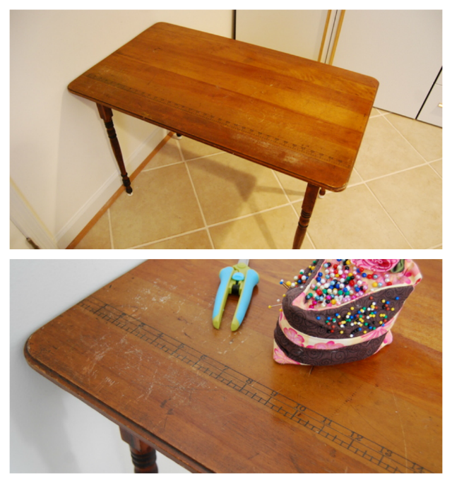 Antique Simplicity Sewing Table