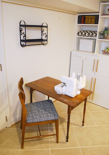 Studio Update Part 12 Furnishing My Serger Corner The