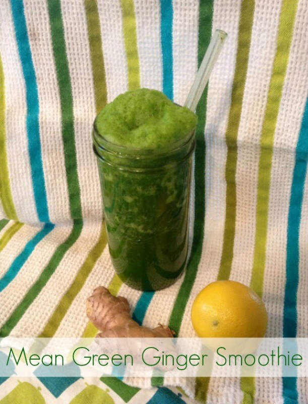 Mean Green Ginger Smoothie