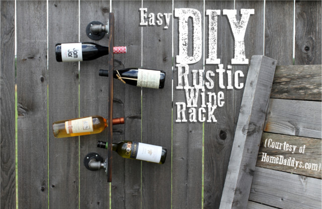 Rustic Wine Rack