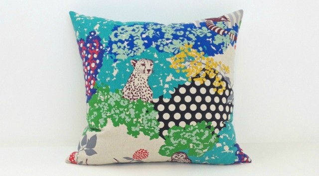 Janery Pillow Forest Creatures 2 Natural 1000sq