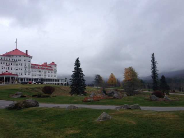 Omni Mt Washington New Hampshire Winter Cloudy