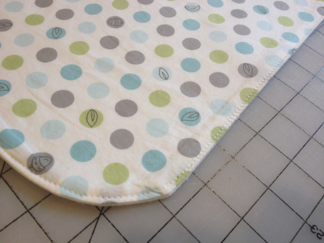 Waterproof Changing Pad Mat Topstitch