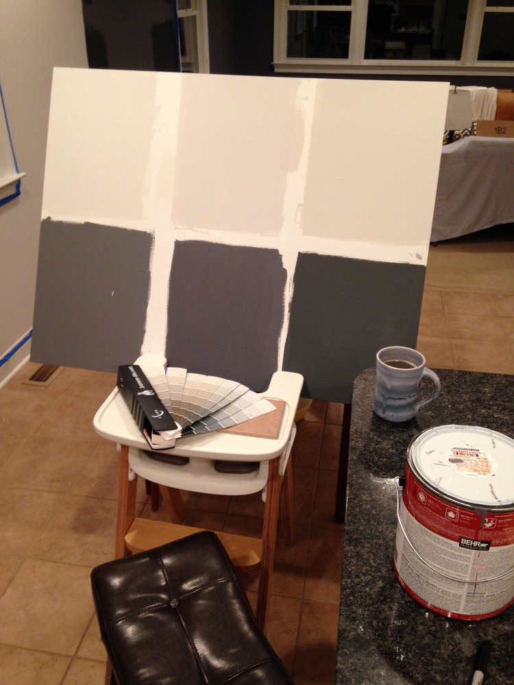 Kitchen Painting High Chair Command Center