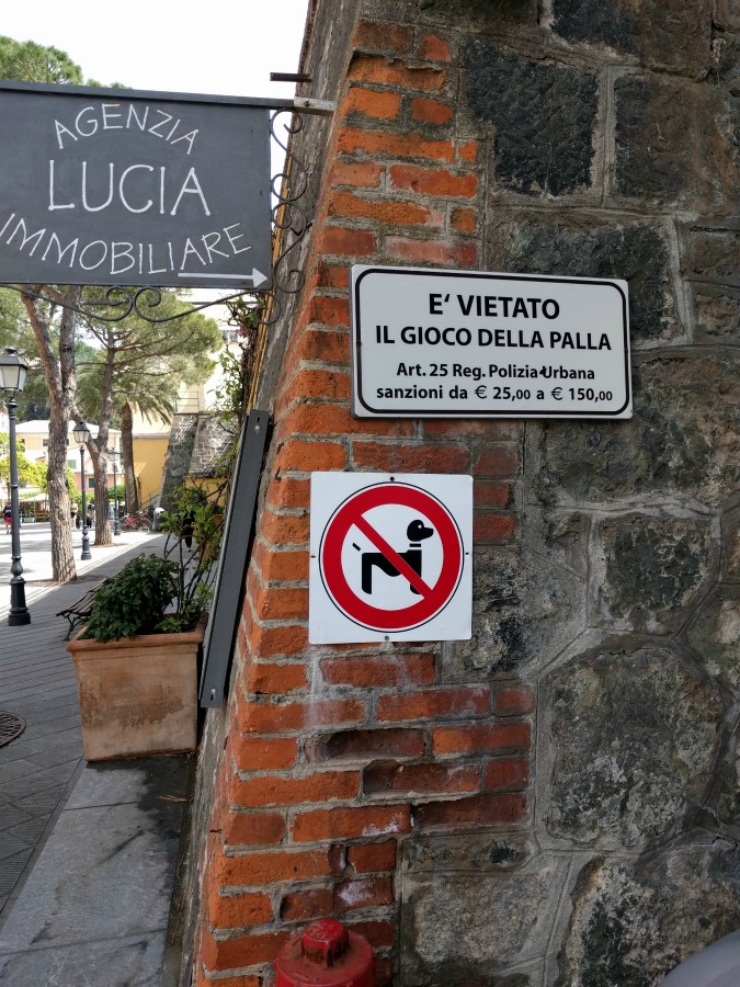 2016 Italy Bonassola No Poodling