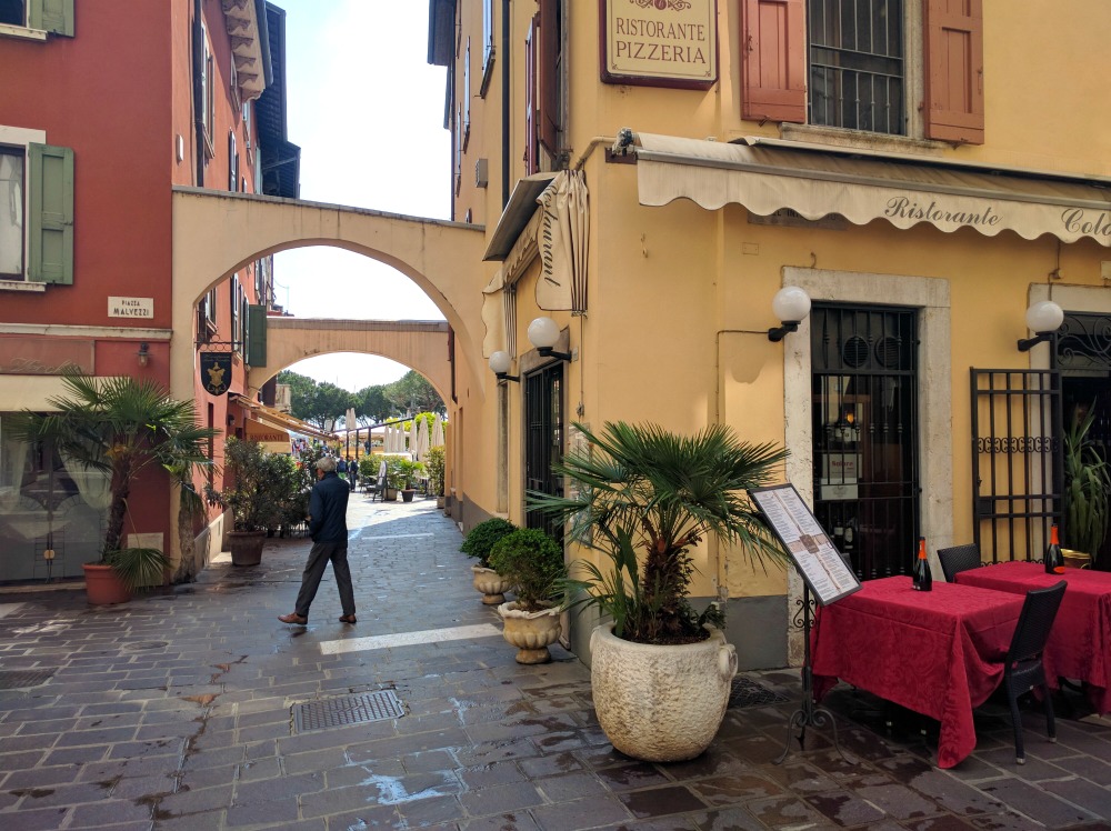 Italy Desanzano del Garda Old Town