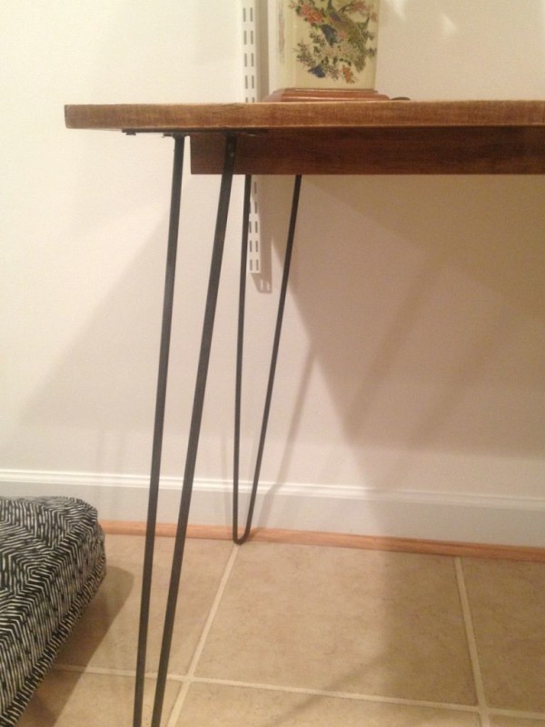 6 Foot Long Diy Hairpin Leg Desk The, How To Make A Hairpin Leg Table